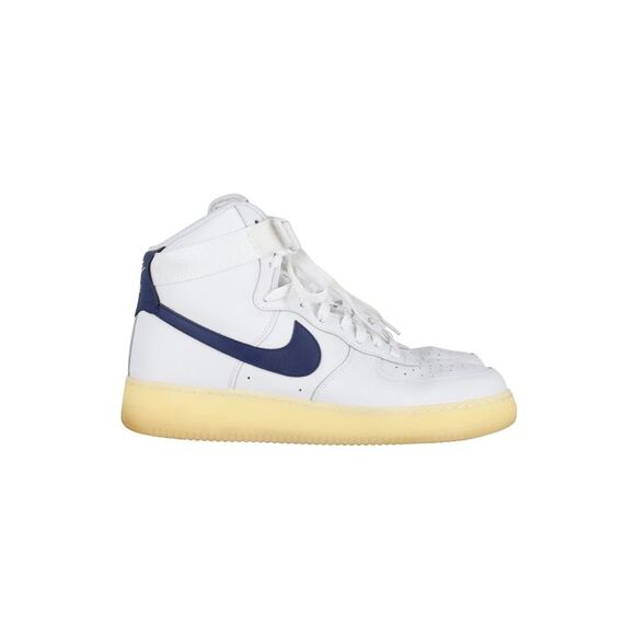 Nike Air Force High By You in White Leather 44